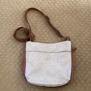Crossbody leather bag